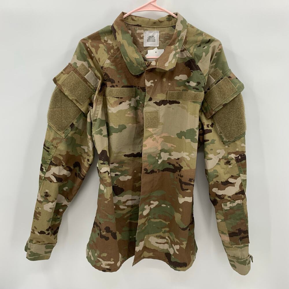 Military Coat Large-Short Hot Weather Combat Uniform Camo